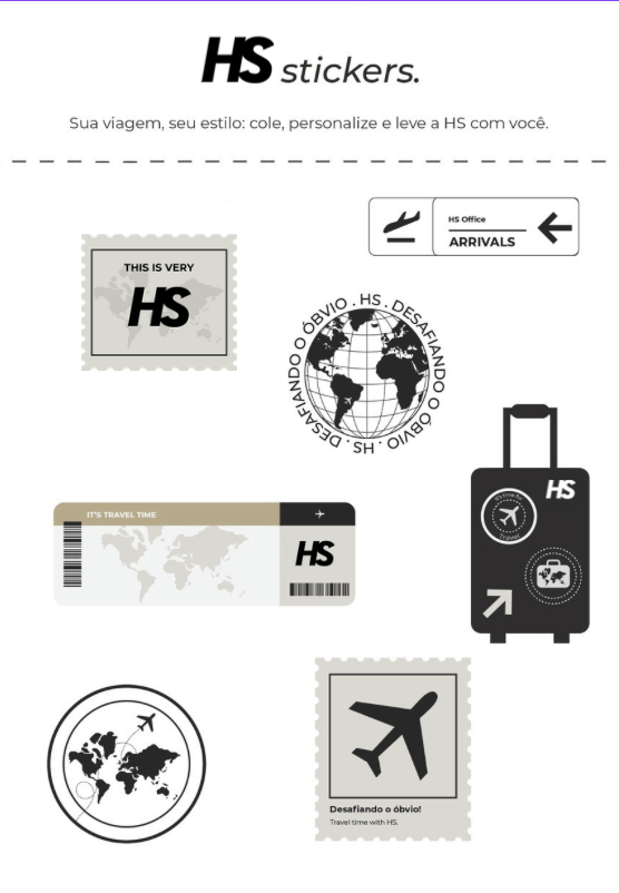 HS Travel — Stickers