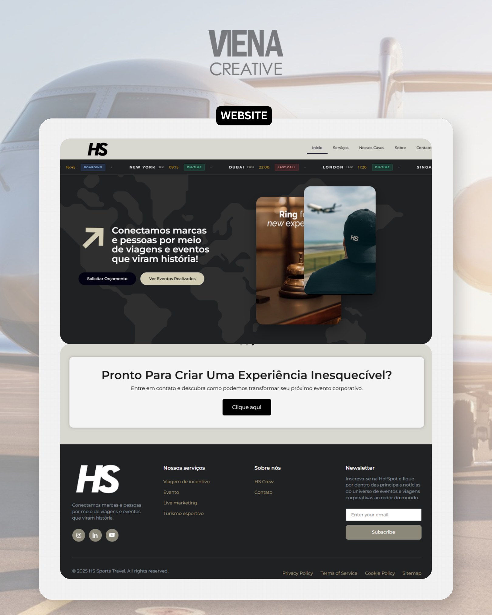 HS Travel — Presença Digital