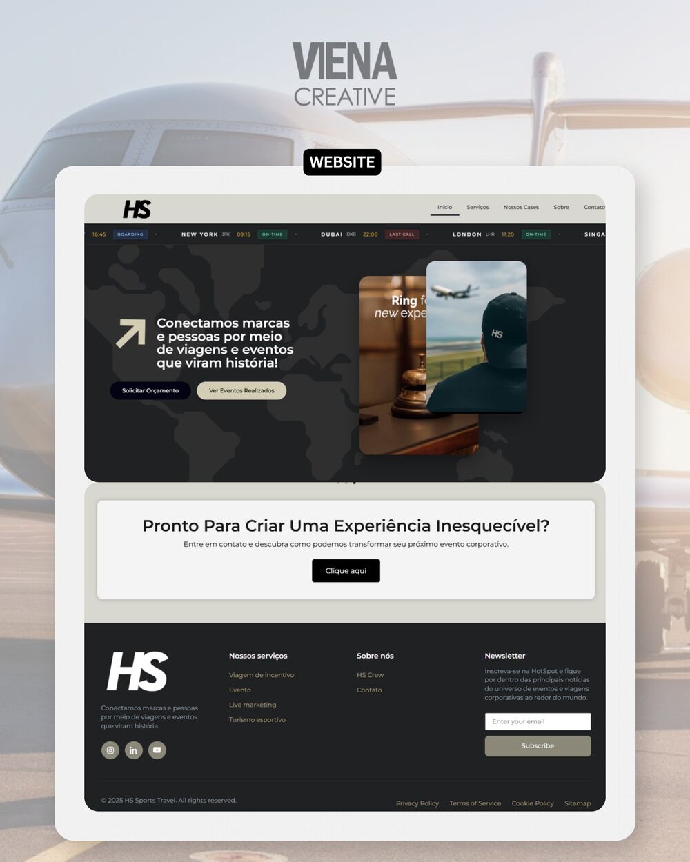 HS Travel — Presença Digital